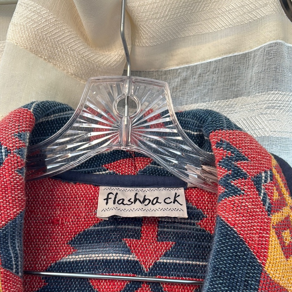 Women's Multicolor Patterned Jacket - image 3